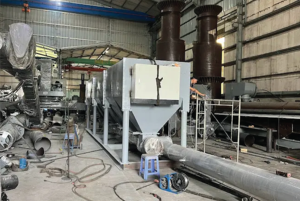 Système de déchargement de sacs en vrac en acier haute efficacité pour le transfert de poudre et le déchargement de FIBC dans les travaux de construction - Product Image 1