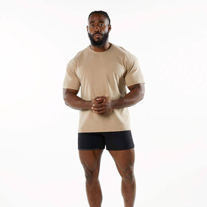 เสื้อยืดคอกลมแขนสั้นผ้าฝ้าย94% 6% ผ้าสแปนเด็กซ์แขนสั้นตัดเย็บแบบ Raglan - Product Image 4