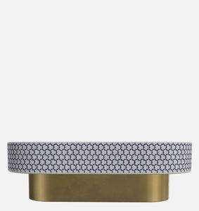 Meubles de salon table centrale de console de café Base plaquée or supérieure en bois pour la maison hôtel restaurants meubles pour la décoration - Product Image 5