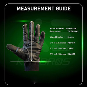 Guantes de Béisbol de Cuero Duraderos, Ligeros y Personalizables para la Seguridad de las Manos, Venta al Por Mayor - Product Image 6