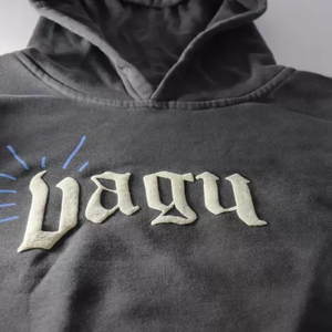 Alta calidad 330g poliéster/algodón peso pesado polar de gran tamaño de talla grande Sudadera con capucha para hombre estampado colores personalizados tallas servicio OEM - Product Image 3