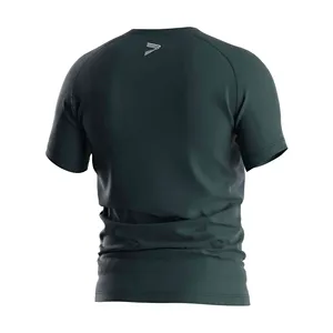 Factory Direct <b>Men's</b> <b>Compression</b> <b>Shirt</b> Sublimation Print Polyester Custom Logo Available - Product Image 4
