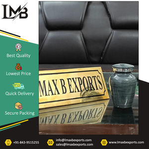 Collection unique de cendres funéraires au beau design avec finition personnalisée Urnes funéraires en aluminium de meilleure qualité pour les cendres - Product Image 5