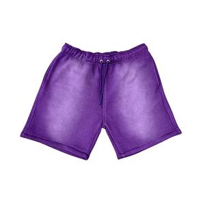 Venta caliente personalizado Hip Hop francés Terry algodón Streetwear ácido lavado pantalones cortos para hombres verano Pantalones cortos para hombres - Product Image 3