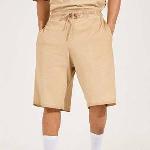Nuevas llegadas 2025 conjuntos de pantalones cortos en blanco de dos piezas para hombre de moda para verano conjuntos de pantalones cortos para hombre logotipo personalizado 100% conjuntos de algodón para hombre - Product Image 5