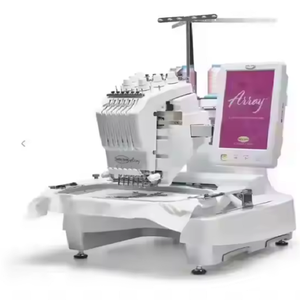 Máquina de bordado plana computarizada con matriz de bloqueo de 6 agujas auténtica de alta calidad - Product Image 1