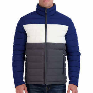 Chaqueta acolchada recortada con cierre de cremallera | Chaqueta de plumón de moda para mujer para ropa de calle e informal - Product Image 4