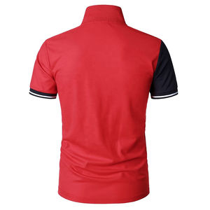 Chemises de golf pour hommes personnalisées OEM, été, 100% coton, séchage rapide, respirantes, vêtements d'équipe sportive - Product Image 3