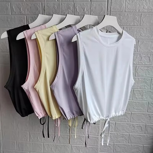 Camisetas Deportivas para Mujer, Corte Regular, Sin Mangas, Spandex/Poliéster, Estampadas, Reversibles, Tallas Grandes, Hechas en Pakistán, Venta al por Mayor - Product Image 4