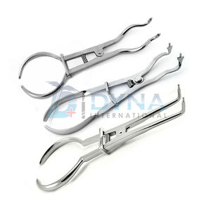 High Quality <b>Set</b> of 3 pcs Endodontic Rubber Dam Forceps/ <b>Pliers</b>, CE Certified Dental Instruments - Product Image 4