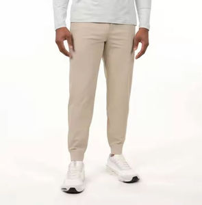 Pantalones Deportivos Casuales de Hombre, Estilo Holgado, Lavado Desgastado, con Logotipo Personalizado Impreso de Alta Calidad, 100% Algodón - Product Image 2