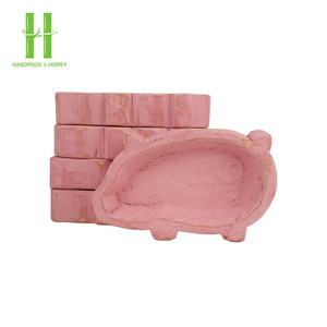 Bol à pâte en bois de luxe pour la décoration de la maison, cadeaux faits à la main pour Pâques et Noël, fabrication OEM au Vietnam - Product Image 3