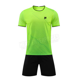 Uniformes de football respirants en polyester 100%, vente en gros d'entraînements de football OEM, uniformes de maillots de football français - Product Image 1