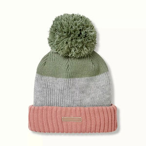 Gorro Moderno de Mezcla Acrílica con Borde Acanalado, Perfecto para Actividades al Aire Libre en Clima Frío o Uso Casual, Impresión Personalizada - Product Image 3