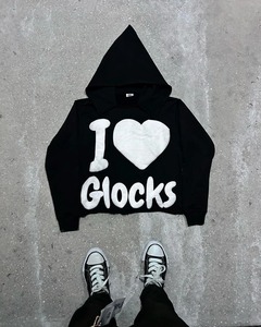 Y2k Hombre Hoodi Jersey de manga larga Ropa de calle de gran tamaño Patrón personalizado Sudadera Vintage High Street Punk Top Ropa - Product Image 2