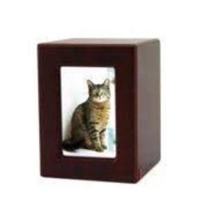 High Quality American Style Handmade Wood Cremation <b>Urns</b> for Cat and <b>Dog</b> Ashes Wholesale Funeral <b>Urns</b> for Pets - Product Image 4
