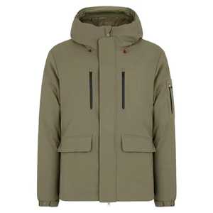 Veste chaude épaisse à capuche 100% Polyester de bonne qualité, parka d'hiver à fermeture éclair - Product Image 4