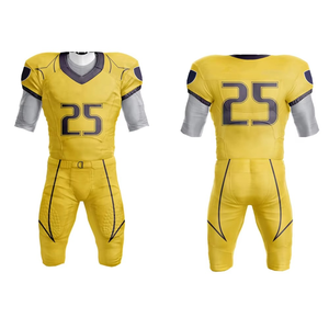 Uniforme de football américain personnalisé de haute qualité ONEAPEX INTERNATIONAL, respirant et à séchage rapide, uniforme de football américain - Product Image 1