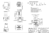 Connecteur femelle M8 à 4 broches |   Connecteur de capteur pour montage sur circuit imprimé industriel