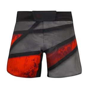 กางเกง MMA ขาสั้นผ้านิ่มสำหรับผู้ชายดีไซน์ใหม่ล่าสุด - Product Image 4