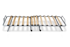 EVERGREENWEB Modular Foldable <b>Bed</b> 80x190 cm Mattress Pillow Made Italy Space Saving Reinforced Structure Wooden Slat Minimalist - Product Image 5