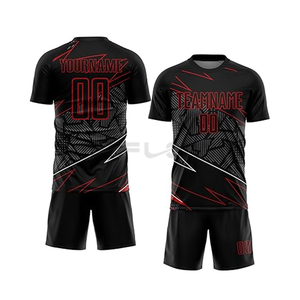 Vendeur chaud 100% polyester tissu maillot de football respirant séchage rapide ajustement personnalisé sublimation logo imprimer kit de football américain - Product Image 5