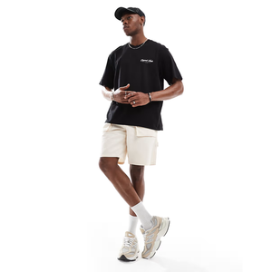 Nouvelle mode t-shirts décontractés originaux pour hommes coupe ample t-shirt en coton meilleur tissu personnalisé OEM/ODM 100% coton Bangladesh - Product Image 3