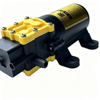 Hochwertige 12V 3,5A DC Membran-Wasserpumpe 6L/min 87PSI 6Bar Externe Rücklaufpumpe für Landwirtschaftliche Sprühgeräte