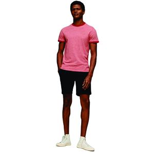 T-shirts à sonnerie en coton 100% coupe ajustée pour homme | T-shirts en jersey de football vierge uni à bordure contrastée - Product Image 1