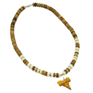Kalung Kelapa gaya antik dengan liontin, Kalung gigi buatan, Kalung liontin desain antik - Product Image 3