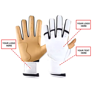 ถุงมือเบสบอลซอฟท์บอลแบบห่วง2025สำหรับทั้งชายและหญิงผ้าโพลีเอสเตอร์/ ผ้าฝ้ายระบายอากาศได้ดีมีตะขอเกี่ยว - Product Image 3