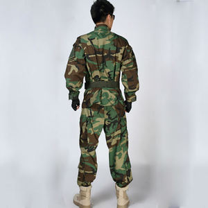 Venta al por mayor OEM uniforme táctico al aire libre personalizar la impresión de logotipo Multi bolsillos uniforme de seguridad uniformes de camuflaje de peso pesado - Product Image 4
