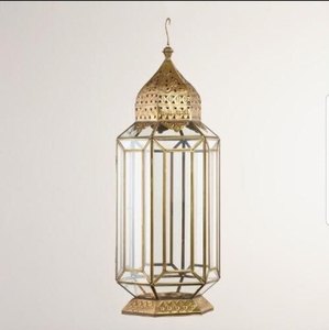 Farol Oriental decorativo hecho a mano de Metal/vidrio, diseño marroquí, Vintage, de la mejor calidad - Product Image 5