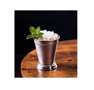 Antique Julep <b>Cup</b> <b>Stainless</b> <b>steel</b> Silver Mint Julep <b>cups</b> beaded <b>cups</b> and mugs for mint julep - Product Image 2