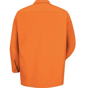 เสื้อซาฟารีสำหรับผู้ชายผ้าฝ้าย100% มีกระเป๋าสองช่องผ้ากันยับระบายอากาศแขนยาวเป็นมิตรกับสิ่งแวดล้อม - Product Image 6