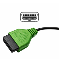 Cable adaptador de diagnóstico profesional Autroniq AC015 SYM OBD2 de 16 pines a 3 pines para motocicletas