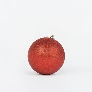 2 adornos navideños de plástico rojo de 20 cm y adornos para árboles, para colgar en el festival - Product Image 6