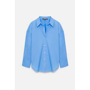 เสื้อเชิ้ตผ้าซาตินทรงโอเวอร์ไซส์สำหรับผู้หญิง ทรงหลวม ปักโลโก้ ลายดอกไม้ ลายเสือดาว ลายเรียบ สไตล์ลำลองและเป็นทางการ ไซส์ XL สำหรับฤดูใบไม้ผลิและฤดูใบไม้ร่วง - Product Image 6