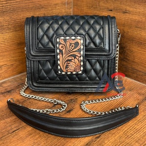 2025 Luxury Brand Designer Women's Hand <b>Tooled</b> <b>Leather</b> Handbags Classic Small Chain Quilt Purse Satchel Crossbody Shoulder Bags - Product Image 1