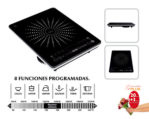 Piano cottura elettrico a induzione da 2100W (Jata VIN145) - Product Image 3