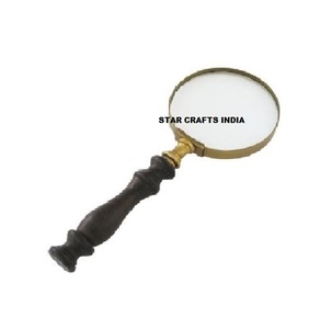 3-45 lần ống kính đôi <span class=keywords><strong>4</strong></span> LED kiểm tra tiền giấy cầm tay độ nét cao người già đọc báo kính lúp - Product Image 2