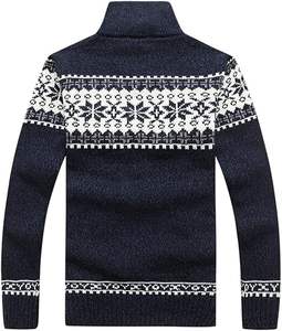 Pulls pour hommes grande taille respirants 2024 Pulls en coton de haute qualité Pulls décontractés pour hommes - Product Image 2