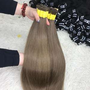 ผมธรรมชาติตรงเป็นกลุ่มผมมนุษย์100% ผมดิบจากเวียดนาม - Product Image 4