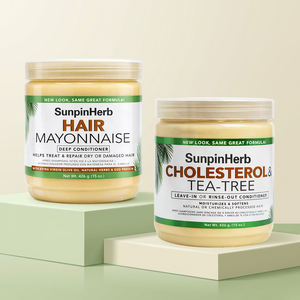 Après-shampoing sans rinçage Originals by Africa’s Best Cholesterol Tea Tree pour cheveux secs, abîmés, bouclés et crépus – Réparation capillaire - Product Image 2