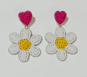 Pendientes clásicos bohemios hechos a mano con cuentas de semillas, joyería de moda india colorida para mujeres y niñas para fiestas y regalos - Product Image 4