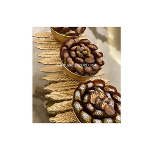 Decoración de Mesa de la mejor calidad, cuenco de chocolate de latón hecho a mano, cuenco de Chocolate atractivo de aspecto nuevo maravilloso para suministro al por mayor - Product Image 1