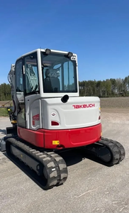 จัดส่งฟรี รถขุดขนาดเล็ก Takeuchi TB350R เครื่องยนต์ดีเซล 24.4 แรงม้า ห้องโดยสารแบบปิด ได้รับการรับรองมาตรฐาน EPA และ CE รถขุดตีนตะขาบขนาดเล็กสำหรับขาย - Product Image 2