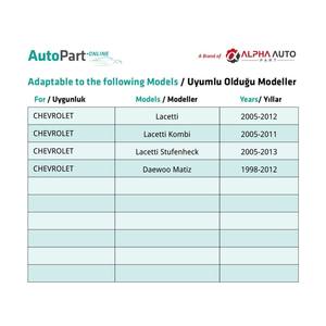 Clips para Parrilla de Chevrolet Daewoo - 10 Piezas - Product Image 5