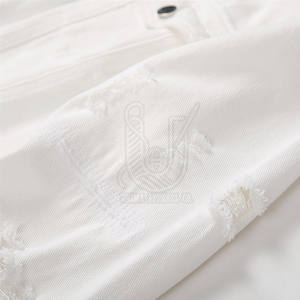 แจ็คเก็ตยีนส์ผู้ชายสีพื้นลำลอง ปี 2025 สำหรับฤดูหนาว คอตั้ง โลโก้ด้านหน้า ระบายอากาศได้ดี แห้งเร็ว สวมใส่สบาย สไตล์สตรีทแวร์ - Product Image 5