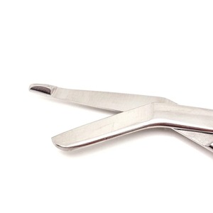 Ciseaux chirurgicaux manuels en acier inoxydable de 14 cm pour pansements et bandages, certifiés CE, ciseaux à plâtre robustes pour usage domestique - Product Image 4